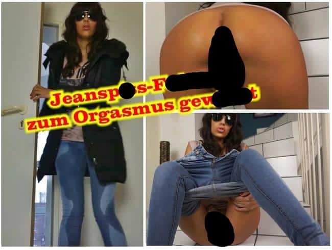 Jeanspiss-Fotze zum Orgasmus gewixxt