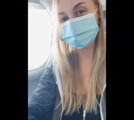 OMG! Orgasmus auf der Flugzeug Toilette!