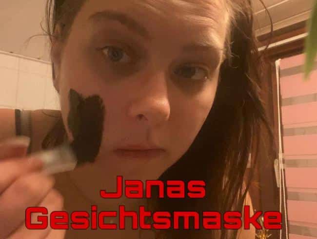 Unerwunsch: Janas Gesichtsmaske