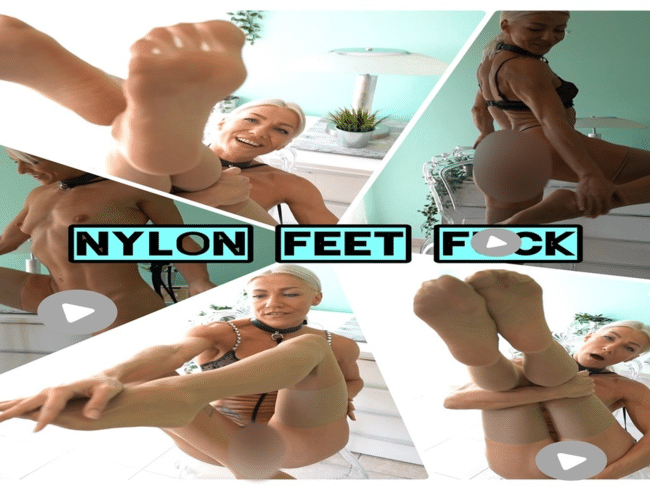Nylon Feet Fuck!
