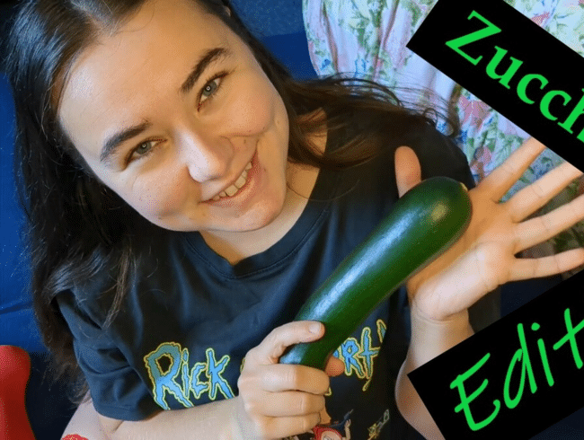 Gemüseparty 2.0:  Zucchini zweckentfremdet und benutzt :)